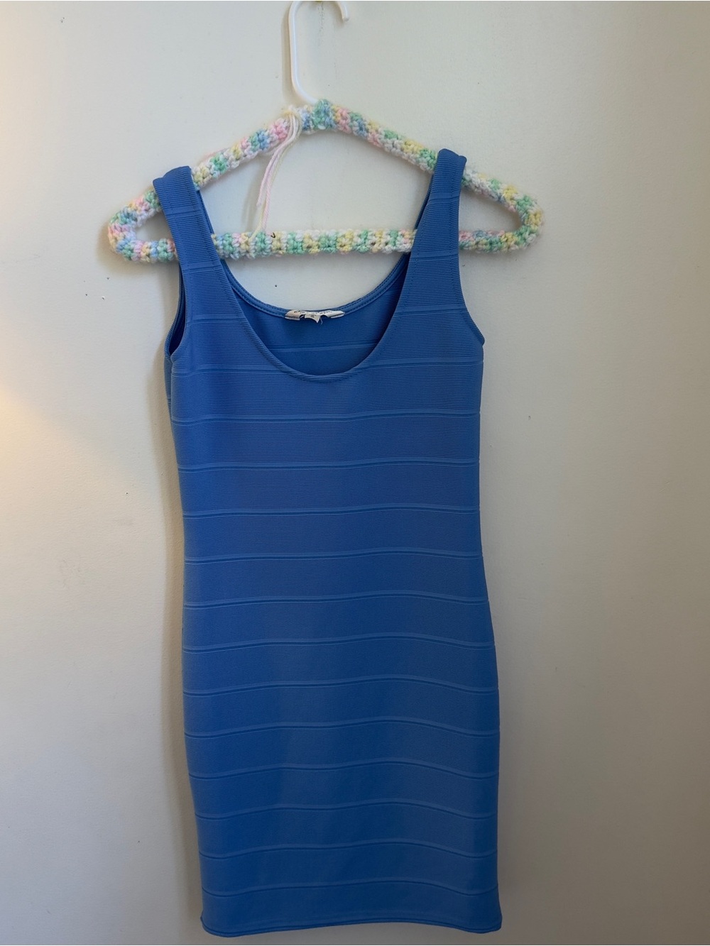 Miss Selfridge Royal Blue Sleeveless Bandage Mini Dress